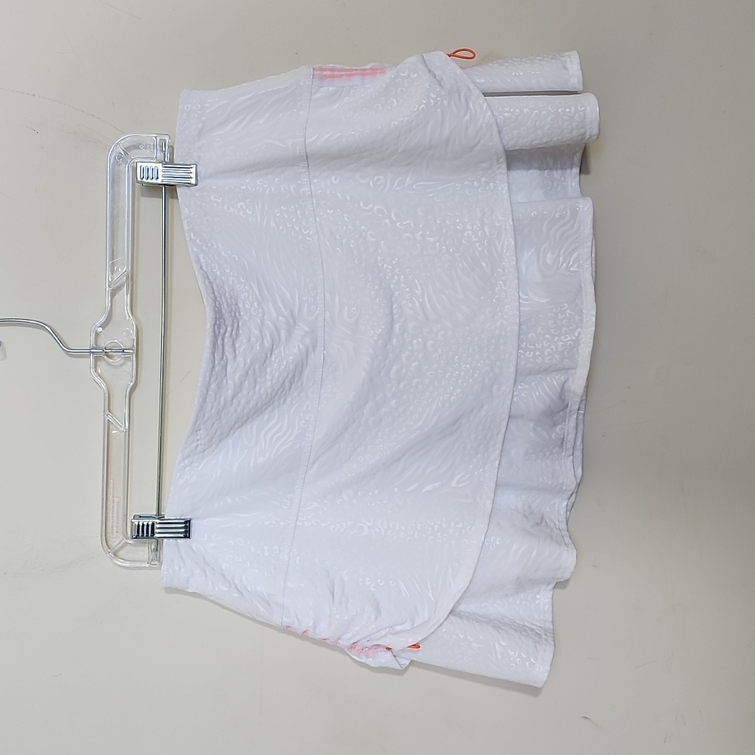 Lucky In Love Ruche White Skort Size Xl
